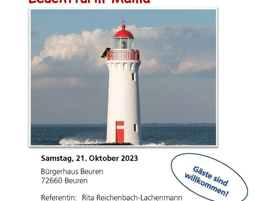 Seminar „Leuchtturm Mama“ am 21.10.23